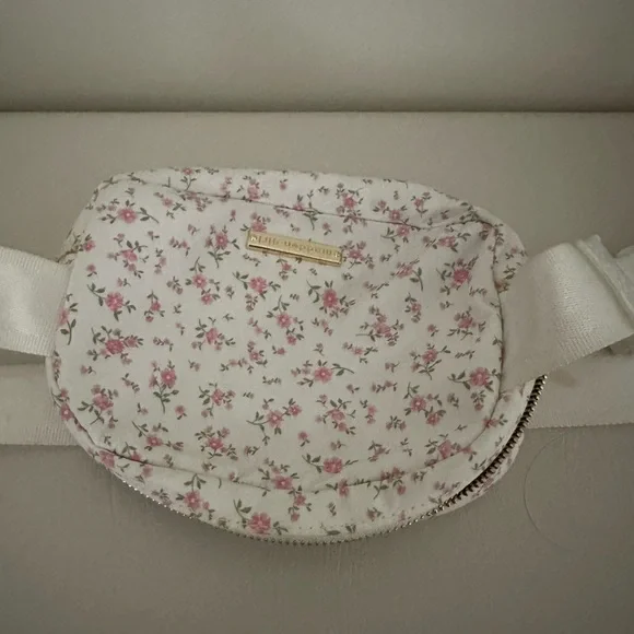 Madden Girl White and Pink Floral Bag - Picture 3 of 6